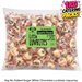 1kg catering pack of caring candies sugar free little luvbites white chocolate hearts in a liquorice flavour
