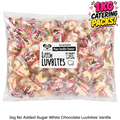 1kg catering pack size sugarfree little luvbites white chocolate