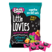 Packaging of 100g Caring Candies Sugarfree Little Lovies toffee mint flavoured sweets on transparent background