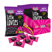 bulk pack of 12 100g sugarfree caring candies assorted fruit flavoured little lovies sweets