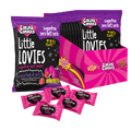 bulk pack of 12 100g sugarfree caring candies assorted fruit flavoured little lovies sweets