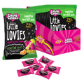 bulk pack of 12 100g sugarfree caring candies assorted sour flavoured little lovies sweets