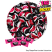 1kg Bulk Catering Pack of Caring Candies sugarfree liquorice flavoured Little Lovies Sweets