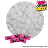 1kg Bulk Catering Pack of Caring Candies sugarfree peppermint flavoured Little Lovies Sweets