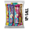 variety pack of 5 assorted sugar-free 50g premium milk and white chocolate bars from Caring Candies. Ideal for those following a diabetic, gluten-free, sugar-free, keto, banting, and low carb lifestyle diet