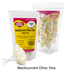 Caring Candies No Added Sugar Choco Tots | BLACKCURRANT | Pack of 10