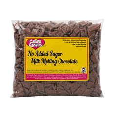 Caring Candies No Added Sugar Premium Melting Choc | MILK | 1kg