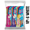 variety pack of 6 assorted sugar-free 50g premium white chocolate bars from Caring Candies. Ideal for those following a diabetic, gluten-free, sugar-free, keto, banting, and low carb lifestyle diet