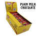 Bulk box of 30 diabetic 50g milk chocolate bars from Caring Candies. Ideal for those following an ADHD, diabetic, gluten free, sugar free, keto, banting, and low carb lifestyle diet.