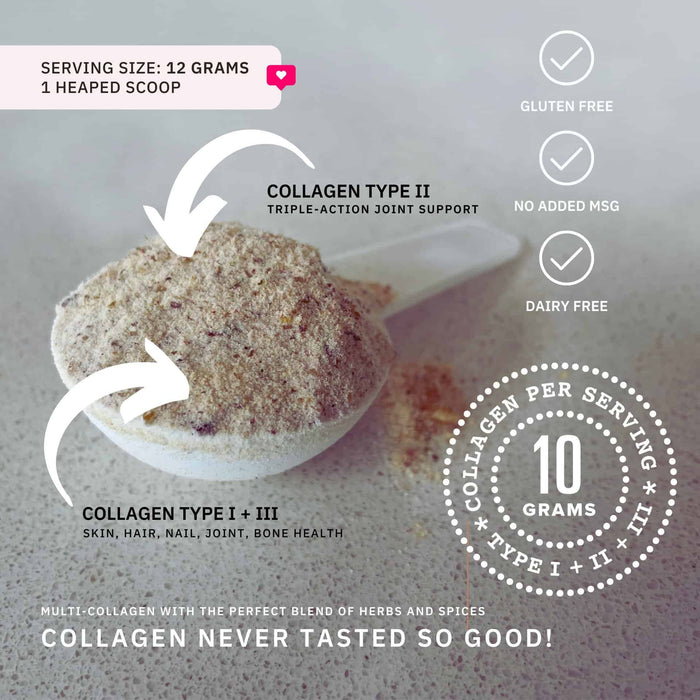 Collagen Bone Broth: SAVOURY BEEF 250g