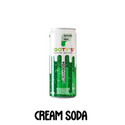 300ml can of footy's sugarfree carbonated cream soda