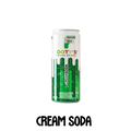300ml can of footy's sugarfree carbonated cream soda