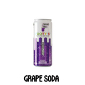A can of Footy's Sugar free Soda in Grape flavor, 300ml.