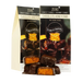 Two packages of Forest Fairies Zero sugarfree dark Chocolate Honeycomb on a clear background