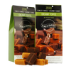 Two packages of Forest Fairies Zero Sugarfree Creamy Toffee candy on a clear background