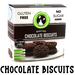 Gluten free chocolate biscuits from Gracious Bakers. Sugar free, and suitable for Diabetics, banting, and keto diets