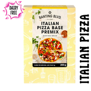 Glutenfree italian pizza base premix by Banting Boulevard | Banting, Dairyfree, Diabetic, Halaal, Keto, Vegan