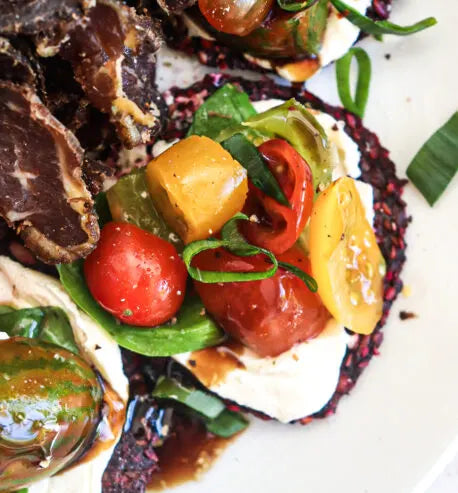 Gluten free Beetroot Seed Crackers from Gracious Bakers. Sugar free, and suitable for Diabetics, banting, and keto diets