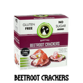 Gluten free Beetroot Seed Crackers from Gracious Bakers. Sugar free, and suitable for Diabetics, banting, and keto diets