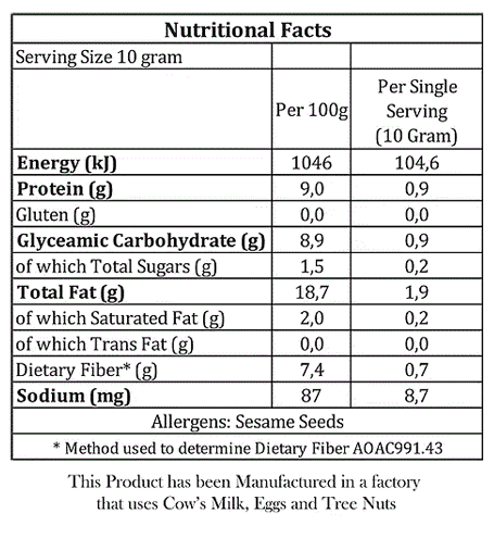 Savoury Treat: Crackers | 100g | ZESTY ZUCCHINI