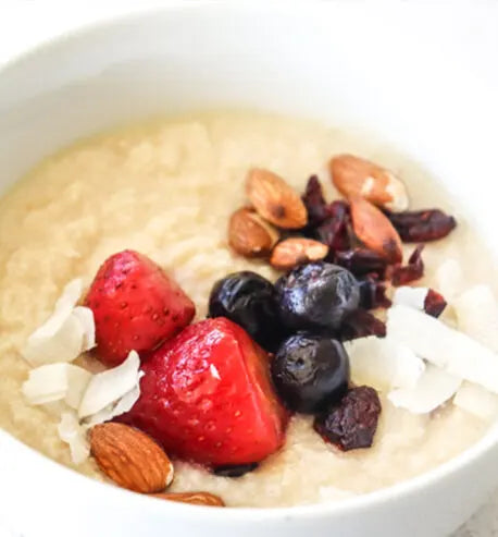 Gluten free vanilla porridge from Gracious Bakers. Sugar free, and suitable for Diabetics, banting, and keto diets