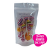 Packaging of 20 assorted Sugar Free Lollipops on a clear background