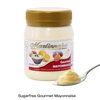 Bottle of sugar free, dairy free, and gluten free gourmet mayonnaise from Martinnaise.