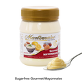 Bottle of sugar free, dairy free, and gluten free gourmet mayonnaise from Martinnaise.