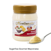 Bottle of sugar free, dairy free, and gluten free gourmet mayonnaise from Martinnaise.