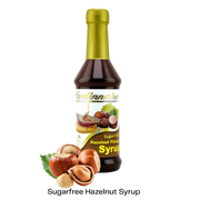 Bottle of Martinnaise sugarfree dairyfree glutenfree hazelnut syrup