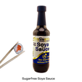 Bottle of sugar free, dairy free, soya free, and gluten free soya style sauce from Martinnaise.