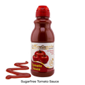Bottle of sugarfree, dairy free, gluten free tomato sauce from Martinnaise. 