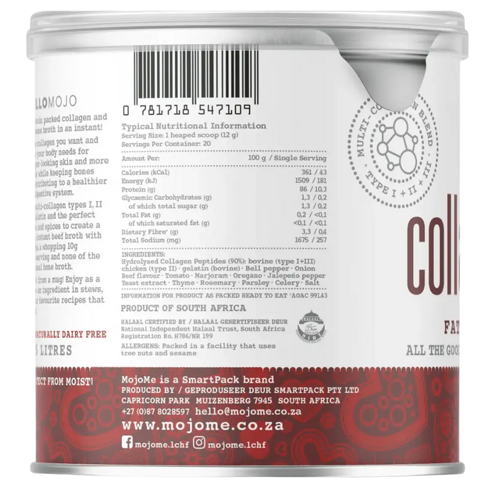 Collagen Bone Broth: SAVOURY BEEF 250g