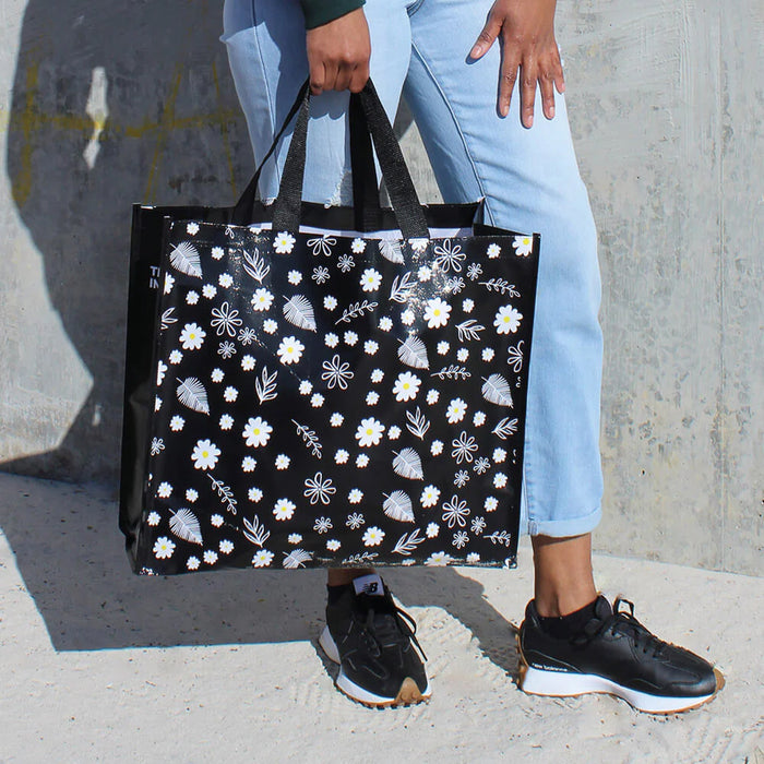 Non-Edibles: Shopping Tote | BLACK & WHITE