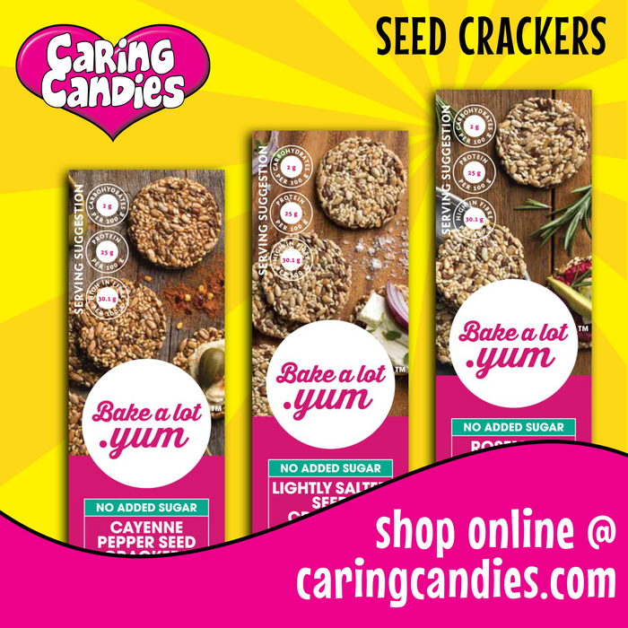 Low Carb Seed Cracker Lightly Salted 105g