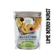 Sugar-free cordial powder package with limeberry burst flavor on a white background
