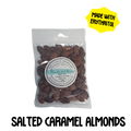 Nuts: 100g Sugarfree Salted Caramel Coated Almonds
