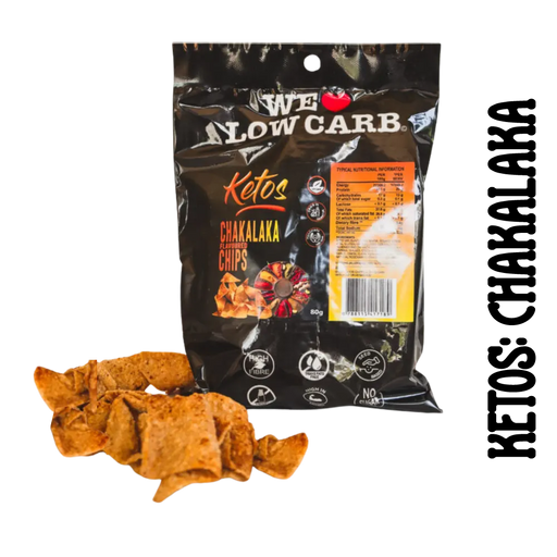 Packet of We Love Low Carb Chakalaka Flavoured Chips
