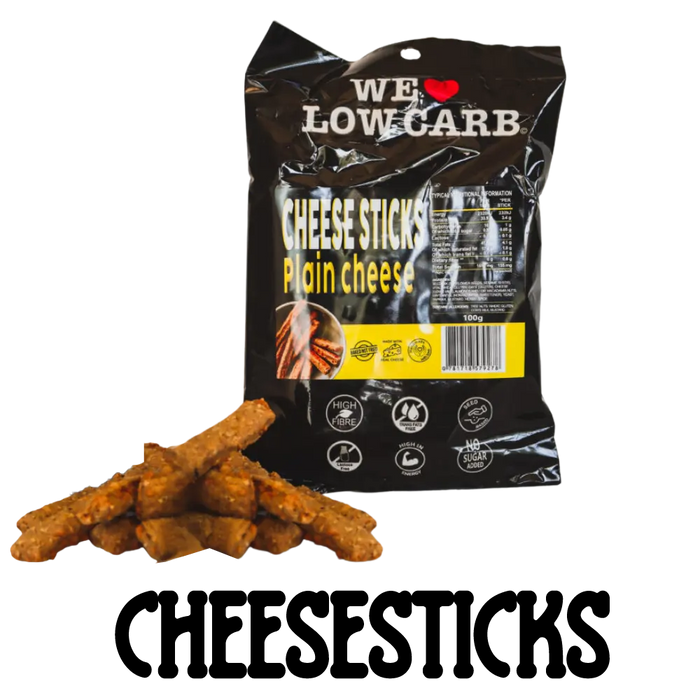 We Love Low Carb Cheese Sticks