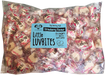 Bulk 1kg catering size pack of diabetic strawberry flavoured white chocolate hearts called Little Luvbites by Caring Candies. Ideal for those following an ADHD, diabetic, gluten free, sugar free, keto, banting, and low carb lifestyle diet