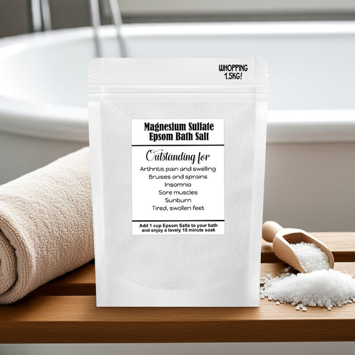 Granules: EPSOM SALTS (Magnesium Sulfate) 1.5kg