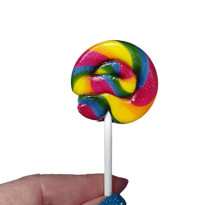 Candy Lollipops: Tub of 100 | RAINBOWS