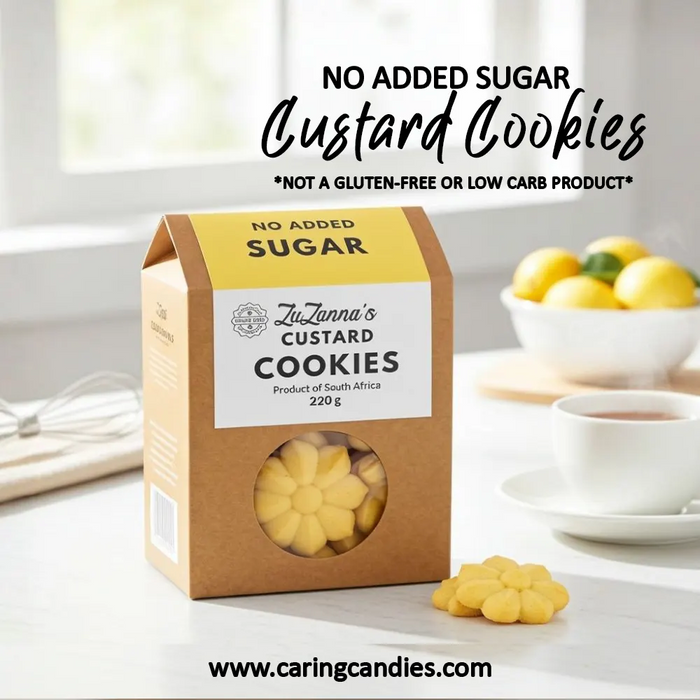 Zuzanna's No Added Sugar Custard Cookies | 220g