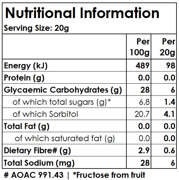 Diabetic Jam: Apricot 310g