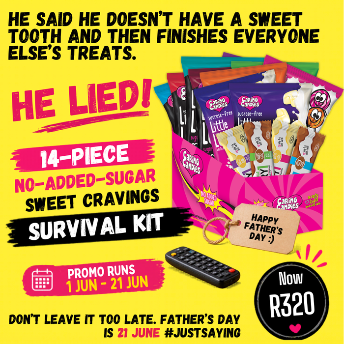 caring candies sugarfree sweet cravings survival kit
